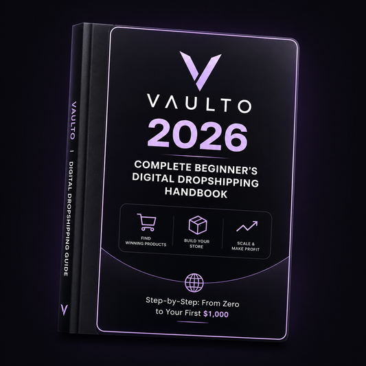 Step-by-Step Guide to Making Your First $1,000 With Digital Dropshipping By Vaulto